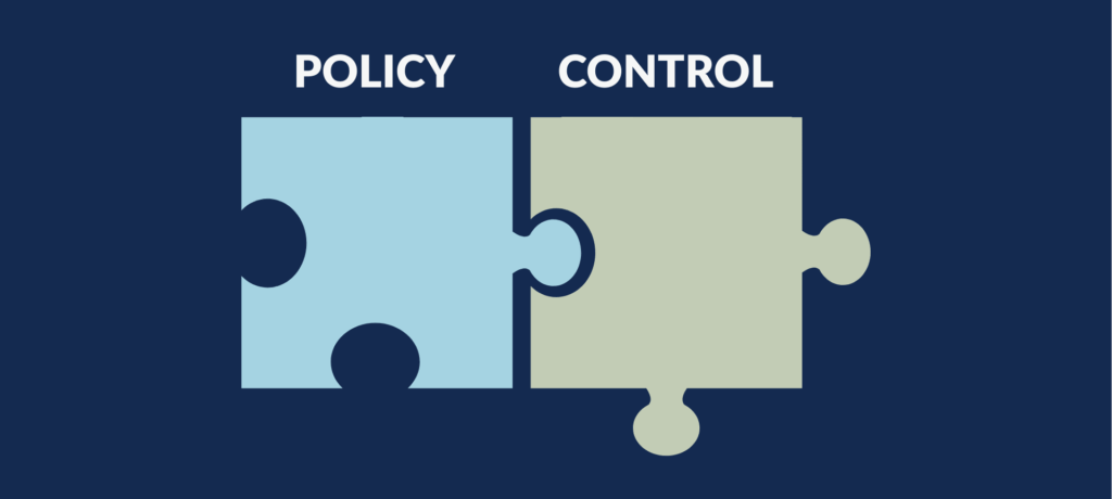 policy vs control puzzle pieces